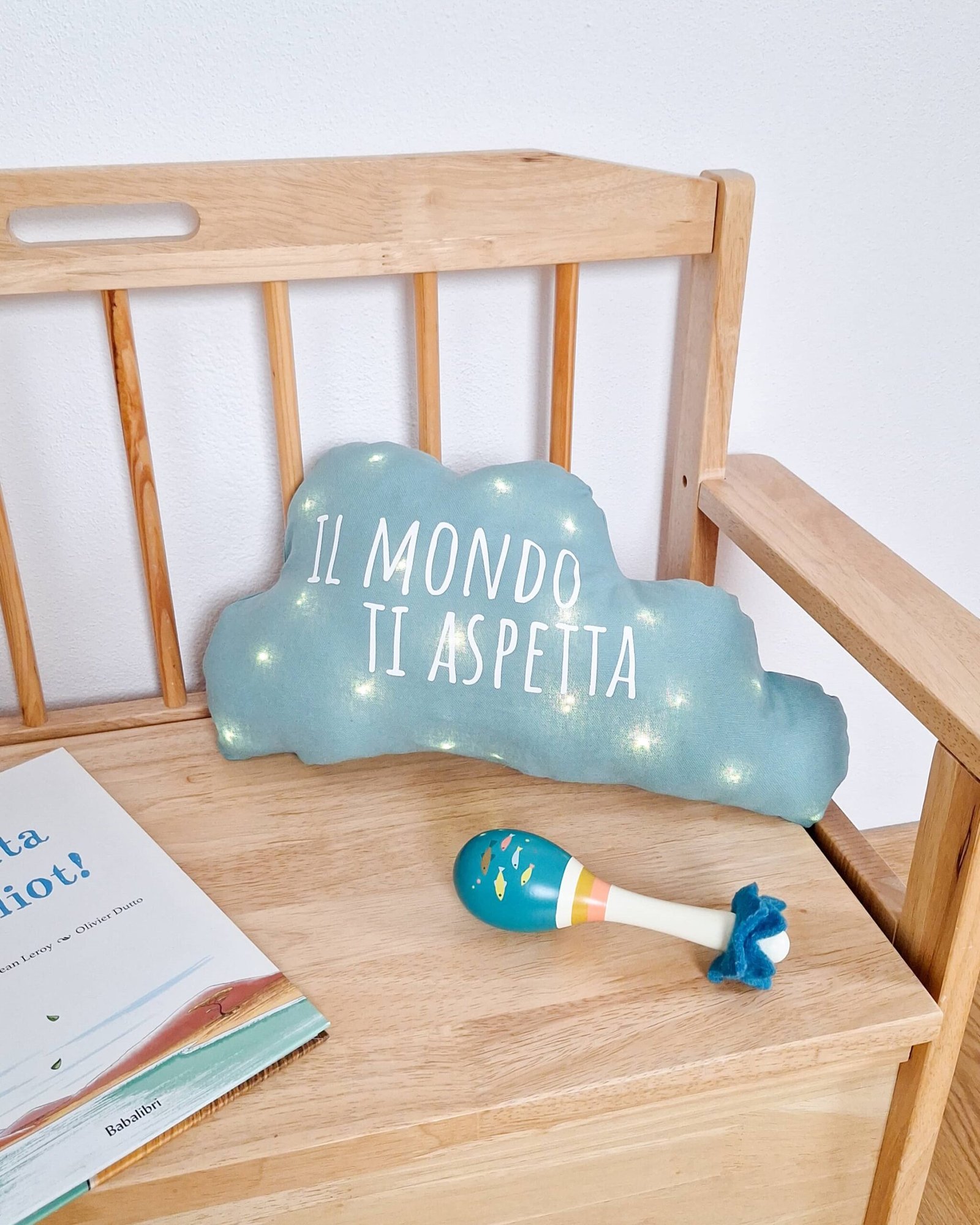 Nuvole luminosa verde acqua - M'Amélie