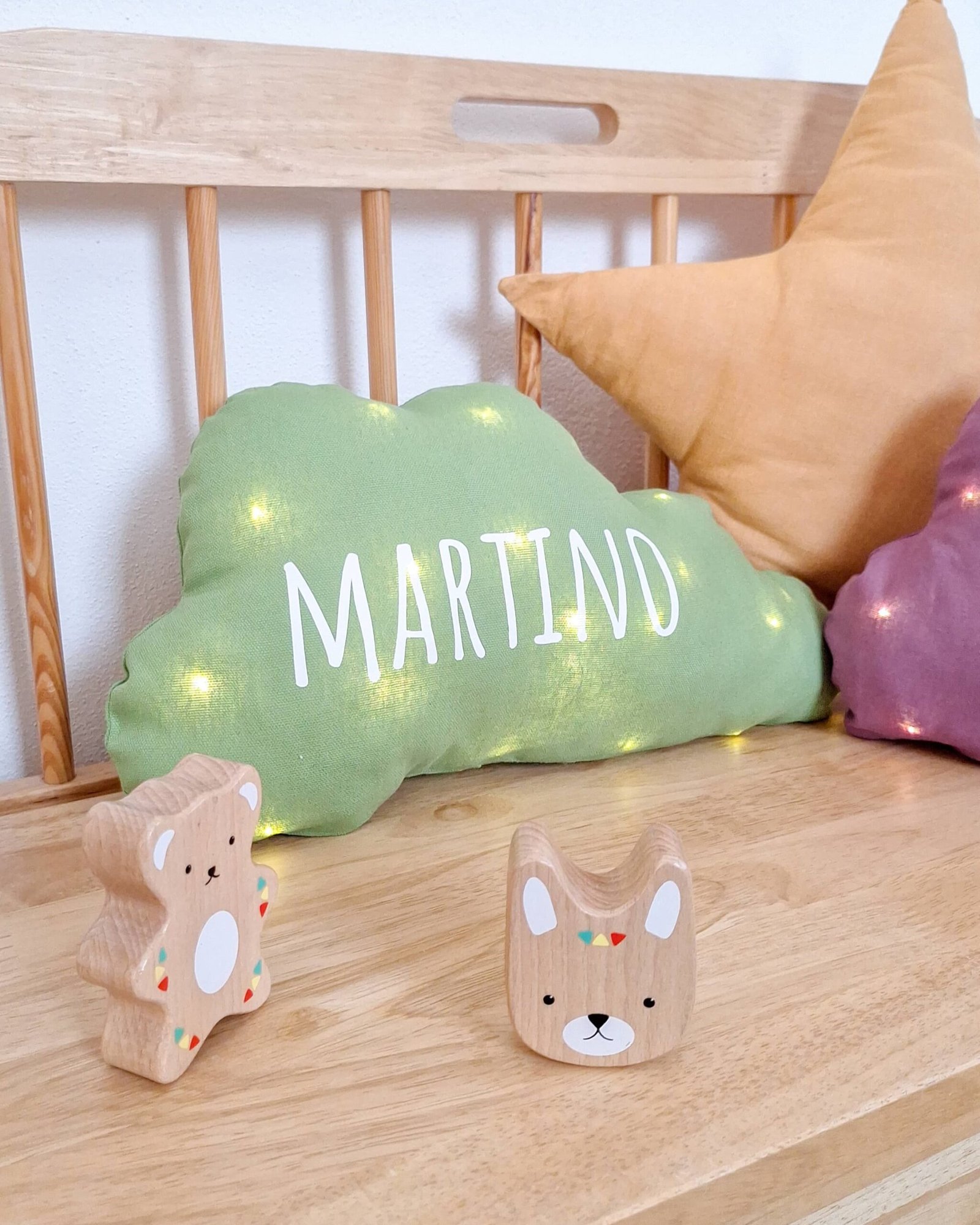 nuvole luminosa, luce notturna, verde lime, mamelie