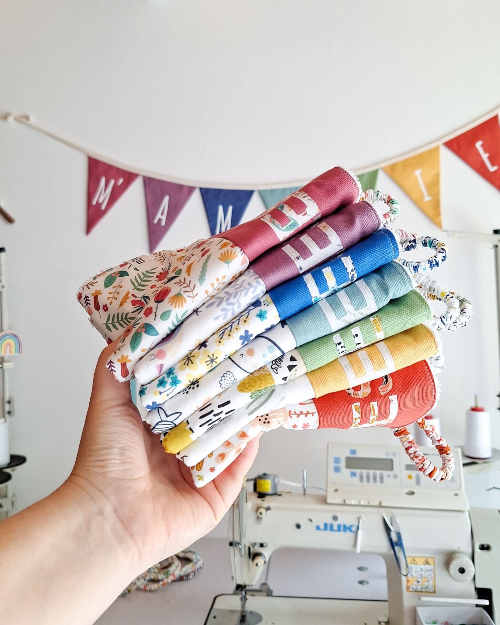 bavaglino con elastico personalizzato tutti i colori