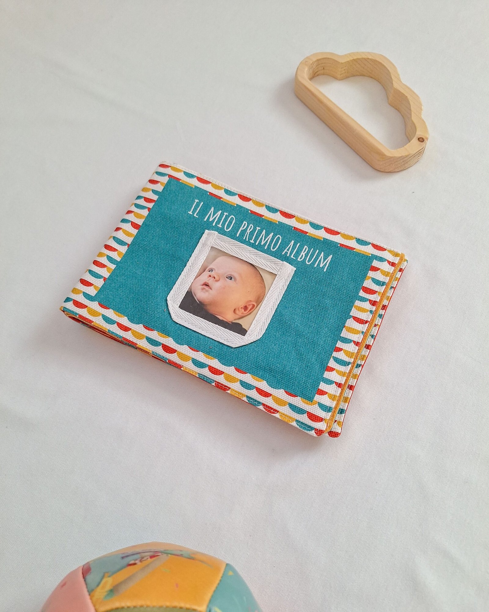 Album foto per bambini verde acqua