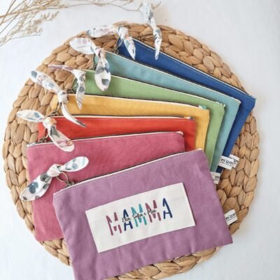 pochette mamma colorata