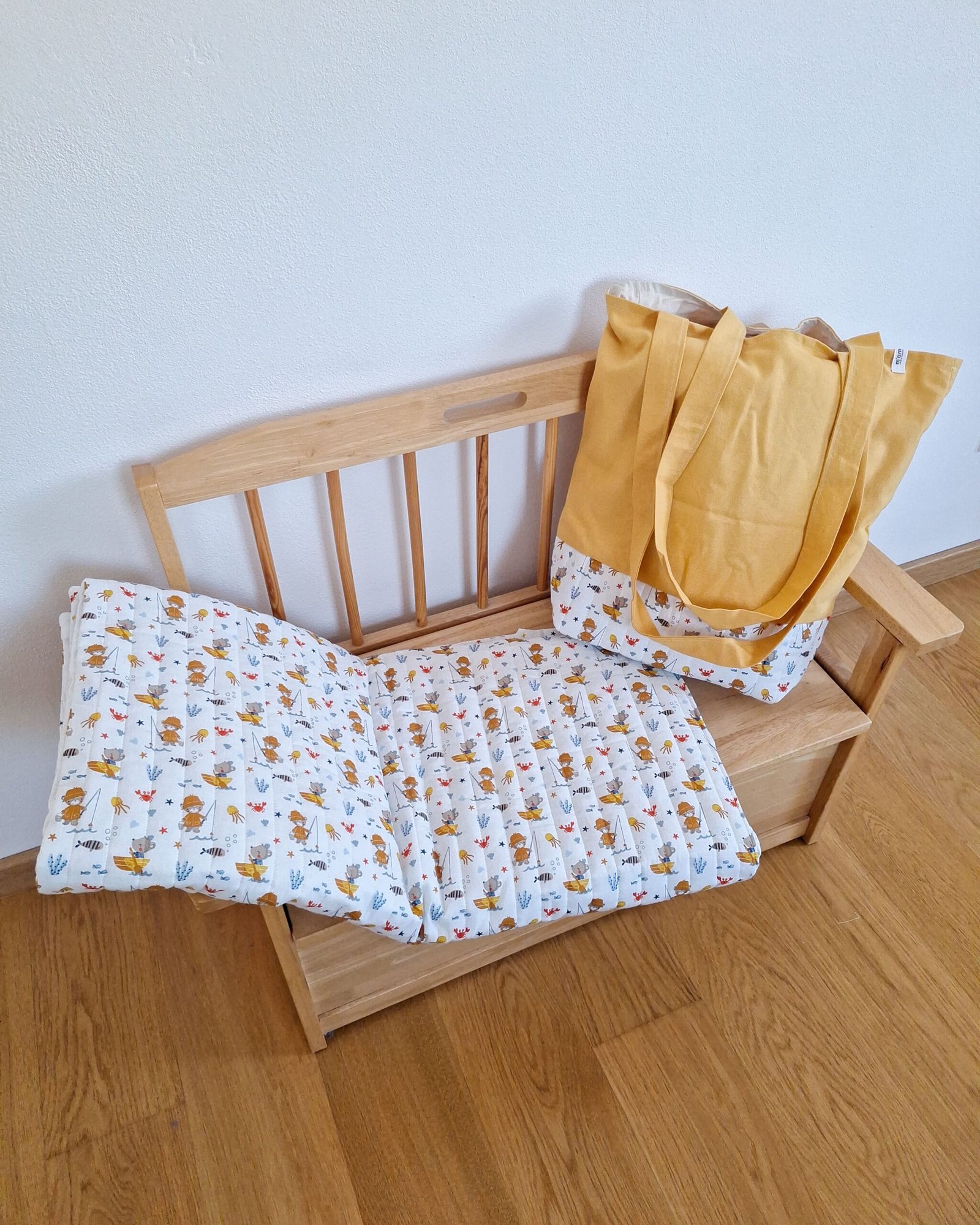 set sacco nanna borsa nido per bambini pescatori