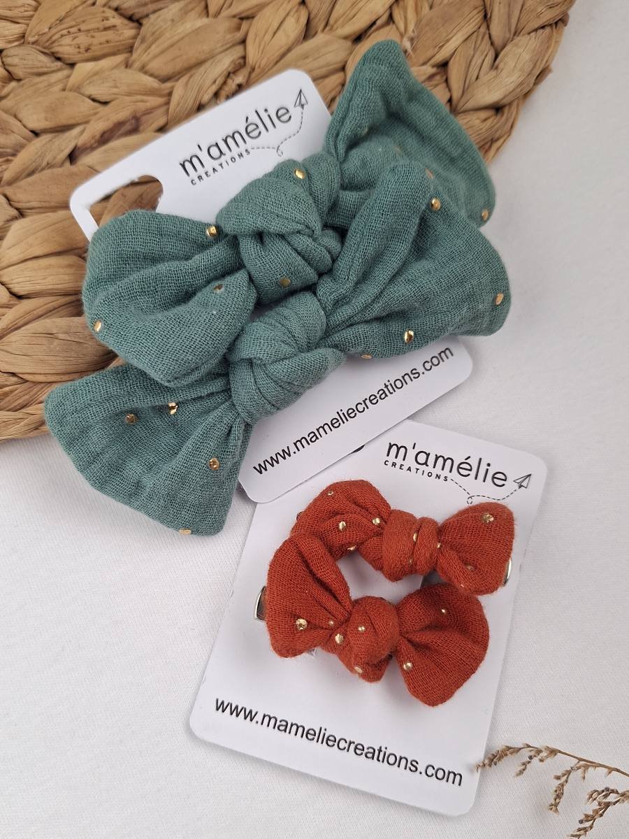 Mollette per capelli grande e piccoli