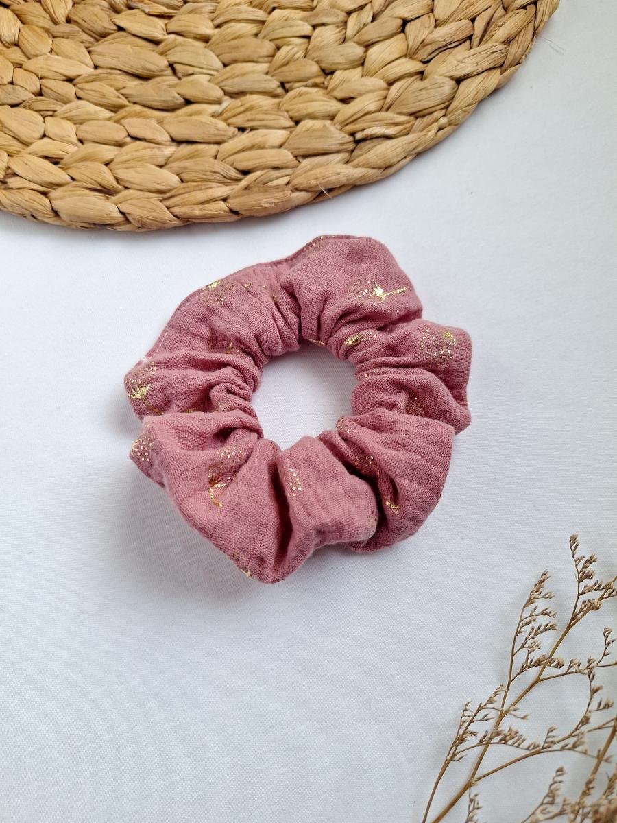 Scrunchies per capelli rosa
