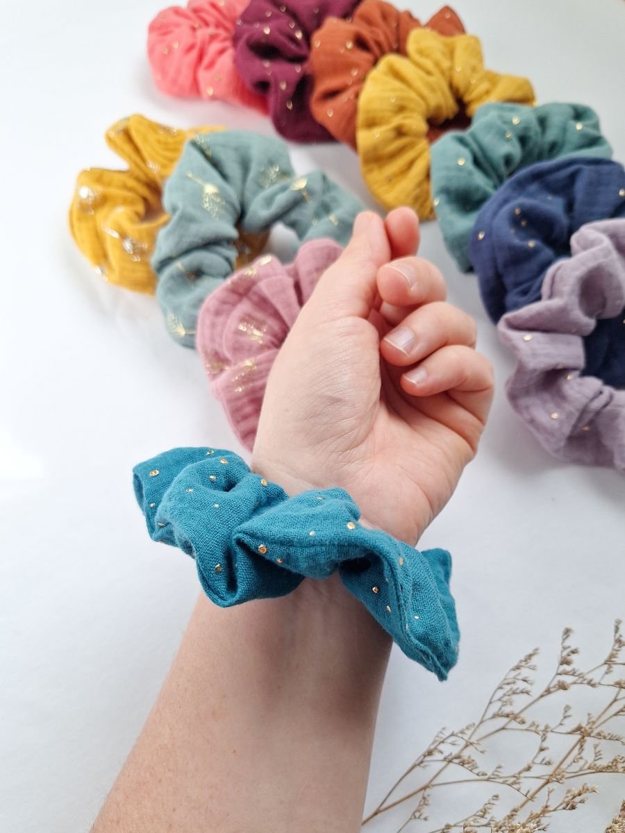 Scrunchies per capelli tutti i capelli